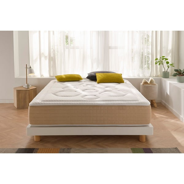 Tvrd/srednje tvrd obostrani/s termo regulacijom madrac s oprugama 120x200 cm Hexaflex Bagged Springs Gel – Moonia-image-1