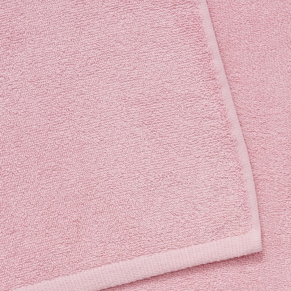 Ružičasti brzosušeći/od frotira pamučni ručnici u setu 2 kom 90x140 cm Quick Dry – Catherine Lansfield-image-2