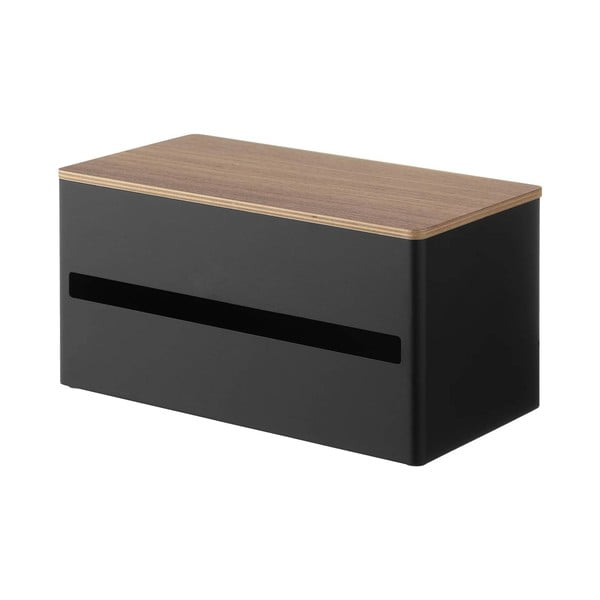 Crni metalni stalak za papirnate ručnike Rin – YAMAZAKI