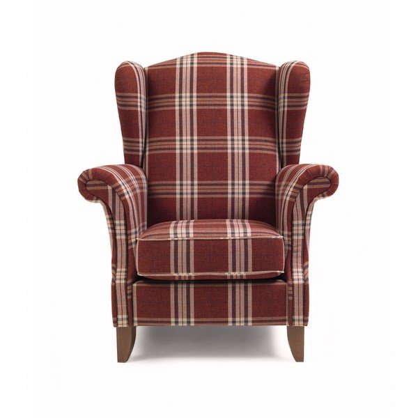 Crvena wing fotelja Verita Velvet – Max Winzer-image-4