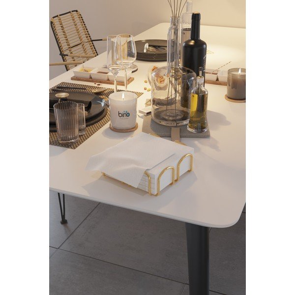 Držač za salvete u zlatnoj boji Homefesto Kare-image-1