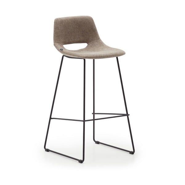 Svjetlo smeđa barska stolica (visine sjedala 76 cm) Zahara – Kave Home