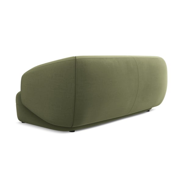 Zelena baršunasti sofa 212 cm Moana – Makamii-image-3