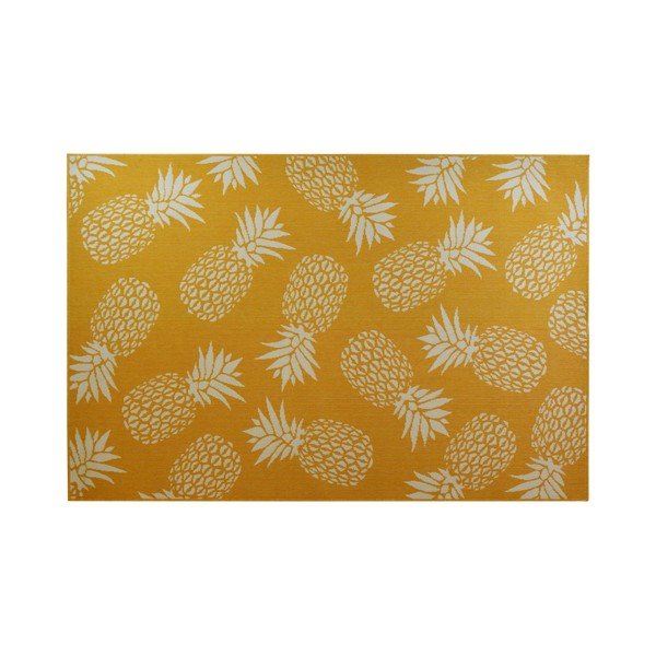 Žuti vanjski tepih Floorita Ananas, 160 x 230 cm-image-2