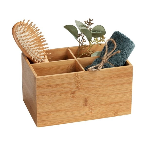 Organizator od bambusa za kupaonicu s 4 pretinca Wenko Terra-image-1