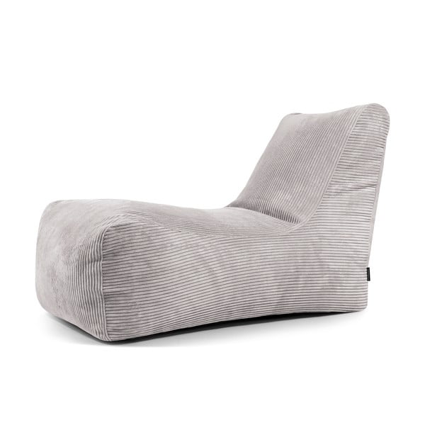 Svijetlo siva vreća za sjedenje od samta Lounge – SLOWDOWN