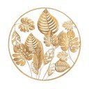 Metalna zidna dekoracija Jungle - Mauro Ferretti