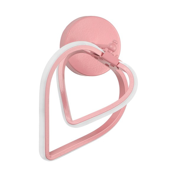 Ružičasta metalna LED zidna lampa Sevinc – Squid Lighting-image-3