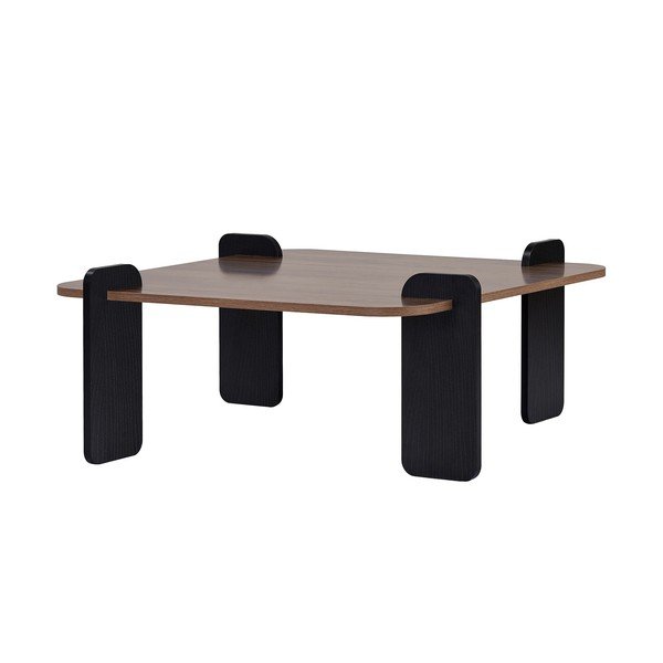 Smeđi stolić za kavu 90x90 cm Marais – Nordure