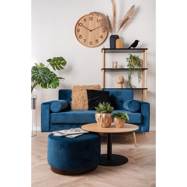 Crni baršunasti jastuk PT LIVING Tender, 40 x 40 cm-image-1