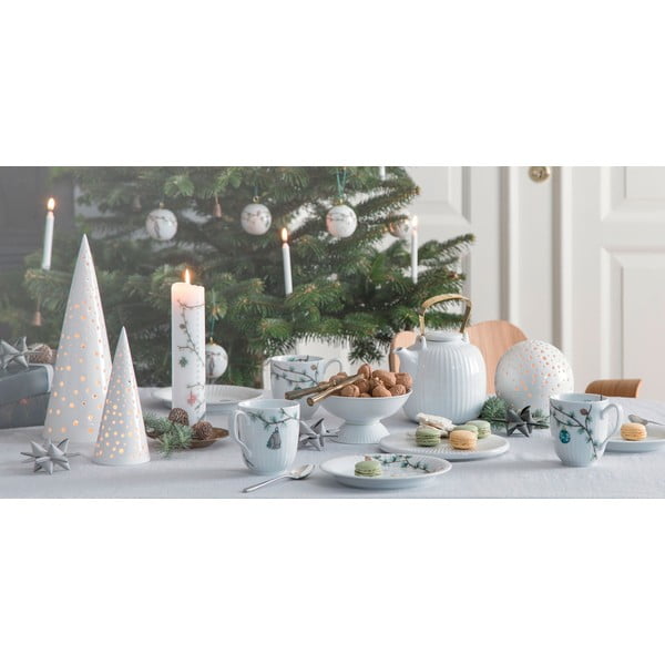 Bijeli dubok porculanski tanjur s božićnim motivom ø 21 cm Hammershøi Christmas – Kähler Design-image-4