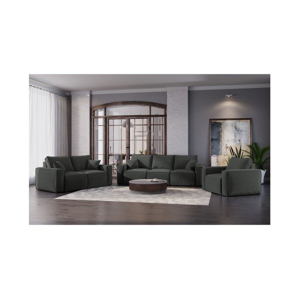 Tamno siva sofa Cosmopolitan Design Miami, 180 cm-image-4