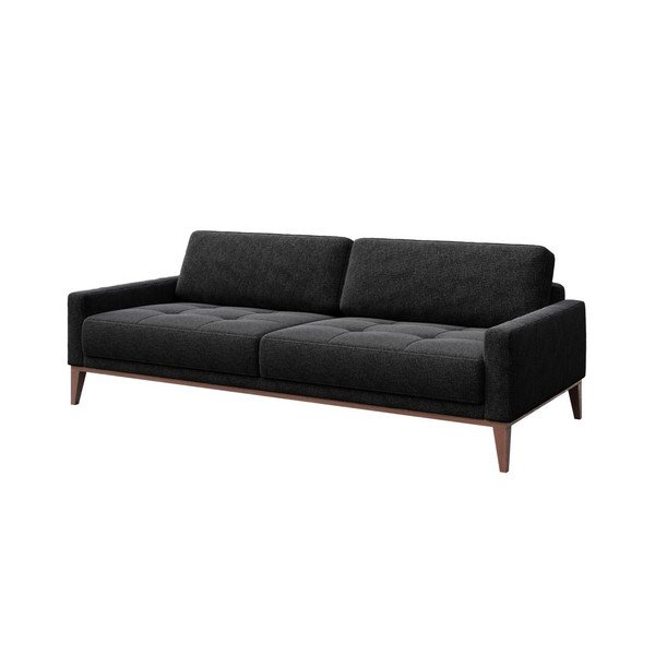 Antracit sivi kauč MESONICA Musso Tufted, 210 cm-image-2