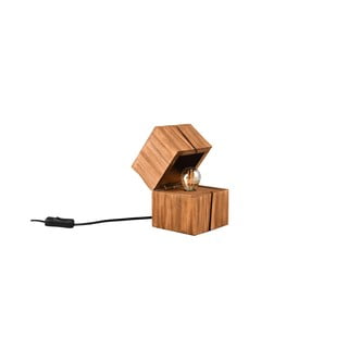 Smeđa stolna lampa (visina 16 cm) Treasure – Trio