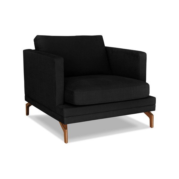 Windsor &amp; Co. crna fotelja Sofe Jupiter-image-1