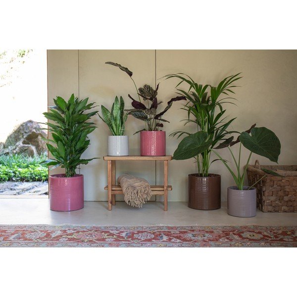 Keramička ručno rađena ukrasna tegla za cvijeće ø 25 cm Fortuna – Artevasi-image-3