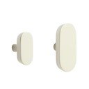 Krem zidne kuke u setu 2 kom od masivne bukve Arely – Kave Home