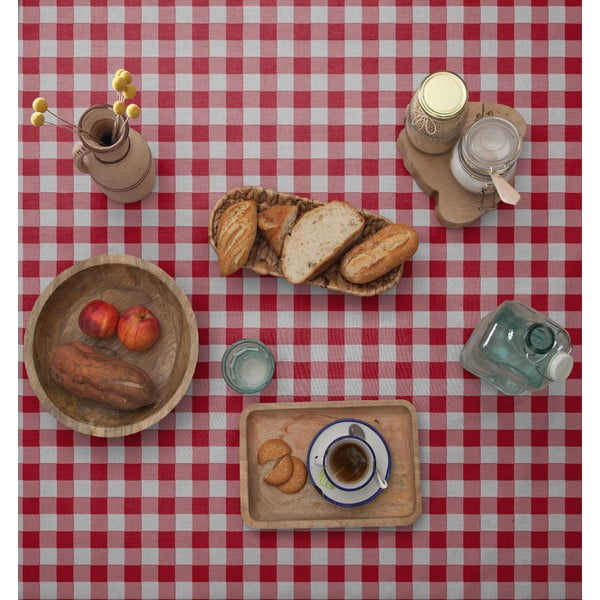 Stolnjak Really Nice Things Red Vichy, 140 x 140 cm-image-2