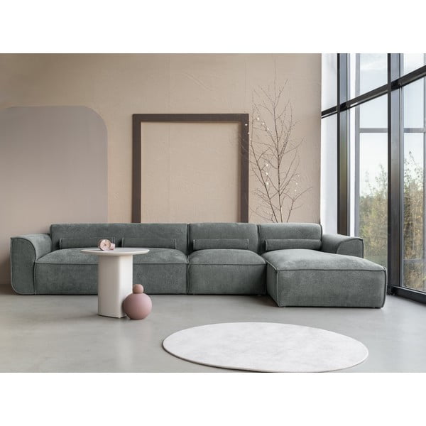 Svijetlo zelena kutna garnitura (s desnim kutom) Flex Felix – Miuform-image-1