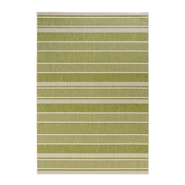 Zeleni vanjski tepih NORTHRUGS Strap, 80 x 150 cm