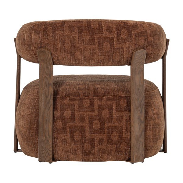 Smeđa fotelja Foon – WOOOD-image-4