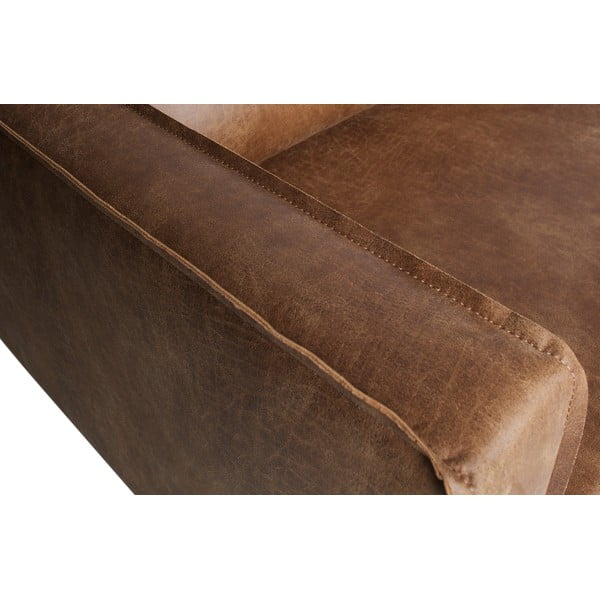 Smeđa fotelja Rodeo – WOOOD-image-3