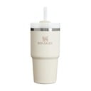 Krem termosica od nehrđajućeg čelika sa slamkom 600 ml Quencher H2.0 FlowState Tumbler Cream – Stanley