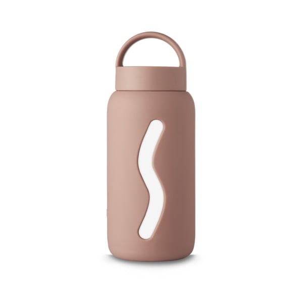 Svjetlo smeđa boca za vodu za put 500 ml Desert Rose – Muuki