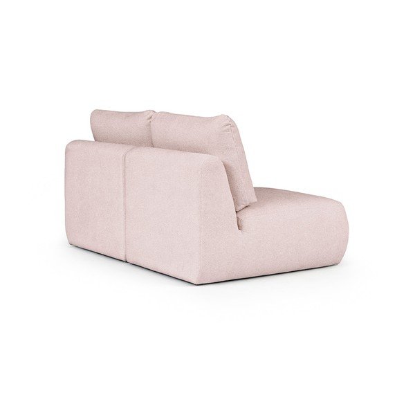 Svijetlo ružičasta sofa od bouclé tkanine 164 cm Mirel – Rodier-image-4