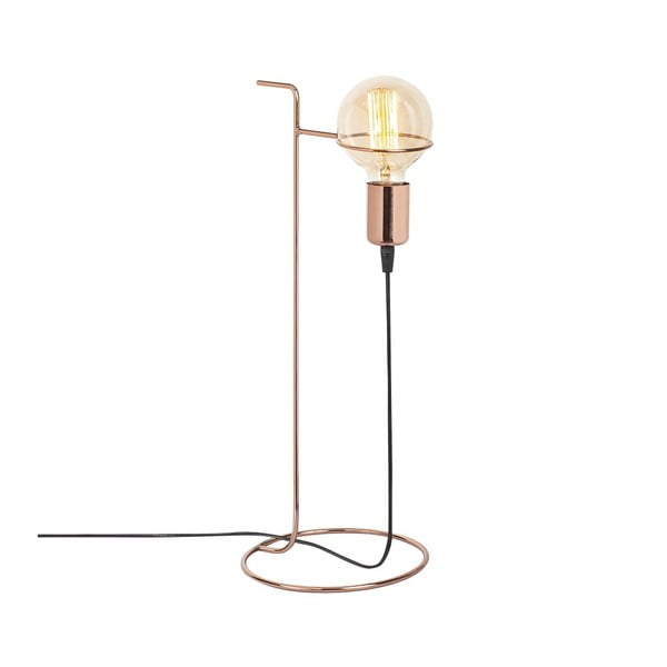 Metalna stolna lampa u bakrenoj boji Opviq svjetla Ersi