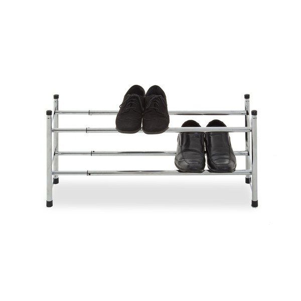 Metalni teleskopski stalak za cipele u srebrnoj boji – Premier Housewares-image-2