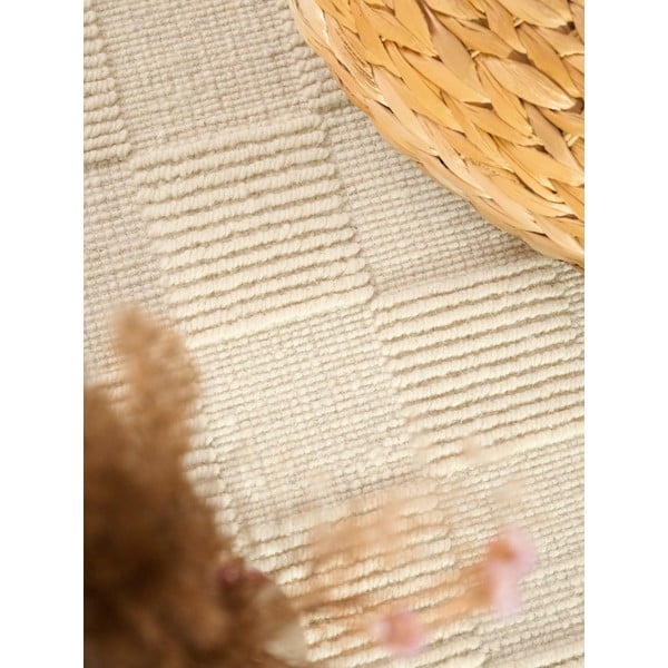 Krem ručno rađena vunena staza 80x200 cm Scala – Villeroy&Boch-image-4