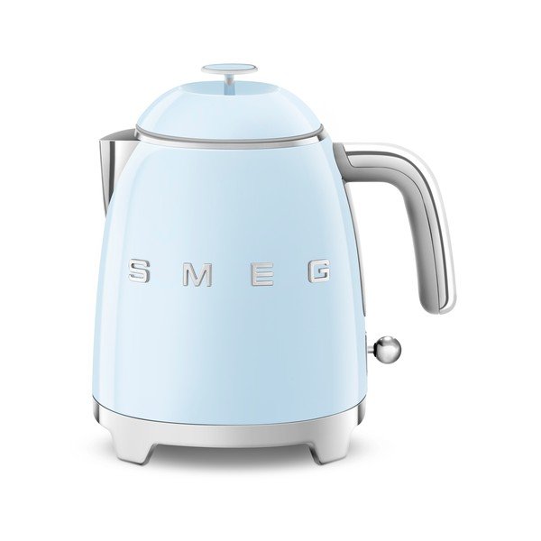 Svijetlo plavo kuhalo za vodu od nehrđajućeg čelika 800 ml Retro Style – SMEG