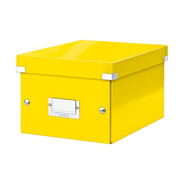 Žuta kutija Leitz Click&Store, duljina 28 cm