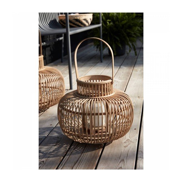 Set od 2 lucerne od bambusa Hübsch-image-4