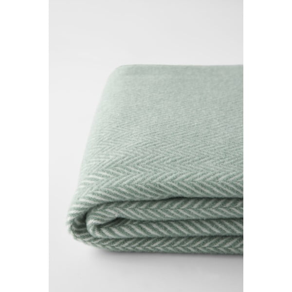 Svijetlozeleni pokrivač udio pamuka Euromant Skyline, 140 x 180 cm-image-1
