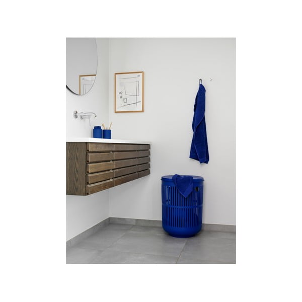 Plava čaša za četkice za zube od kamenine Ume – Zone-image-4