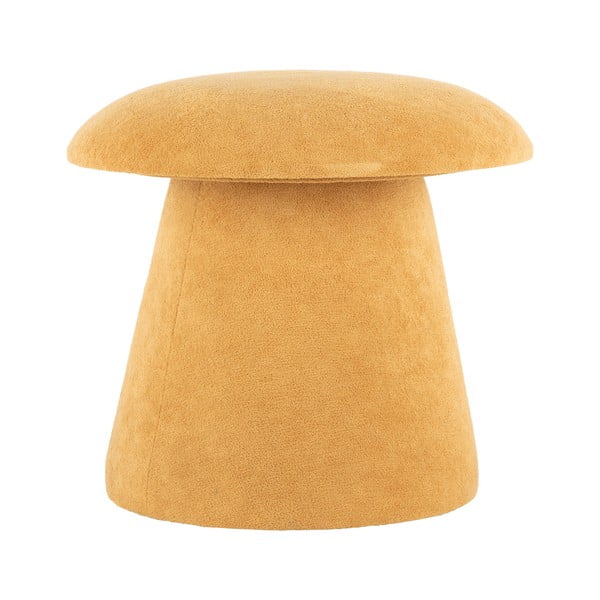 Oker žuti baršunast tabure Mushroom – Leitmotiv