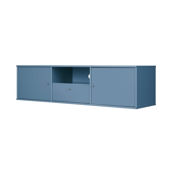 Plava TV komoda 161x42 cm Mistral – Hammel Furniture-image-1