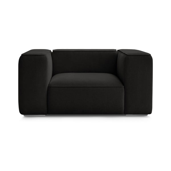 Crna fotelja Zephyr – Bobochic Paris-image-3