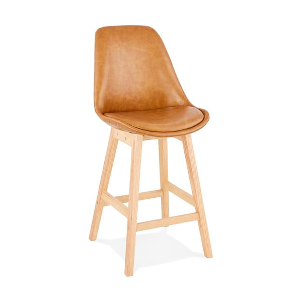 Brown bar stolica Kokoon Janie Mini, sedam visina 65 cm