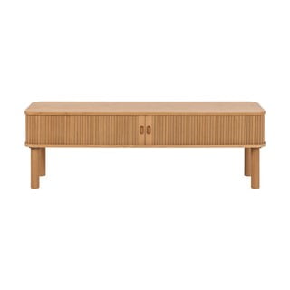 TV komoda u dekoru hrasta u prirodnoj boji 140x45 cm Langley – Actona