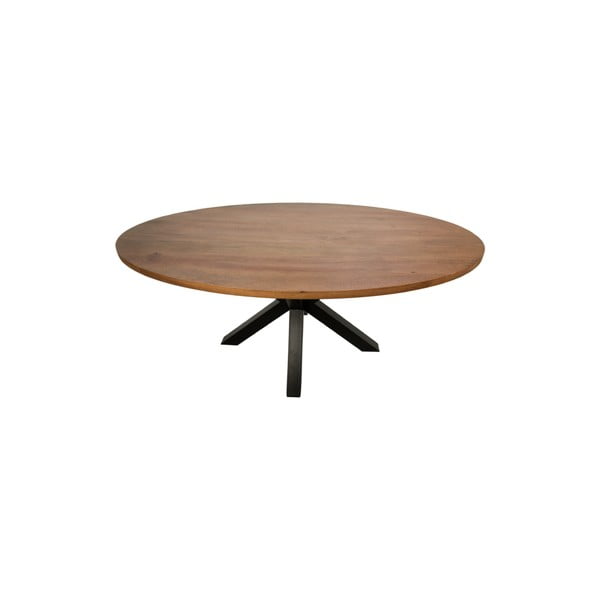 Ovalni stol za blagovanje od mangovog drveta HMS kolekcije, 200 x 100 cm