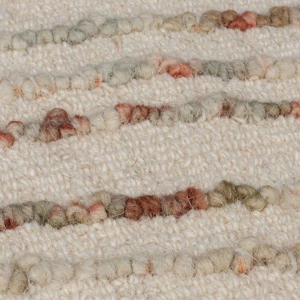 Narančasti/krem vunen tepih 200x290 cm Abstract Swirl – Flair Rugs-image-3