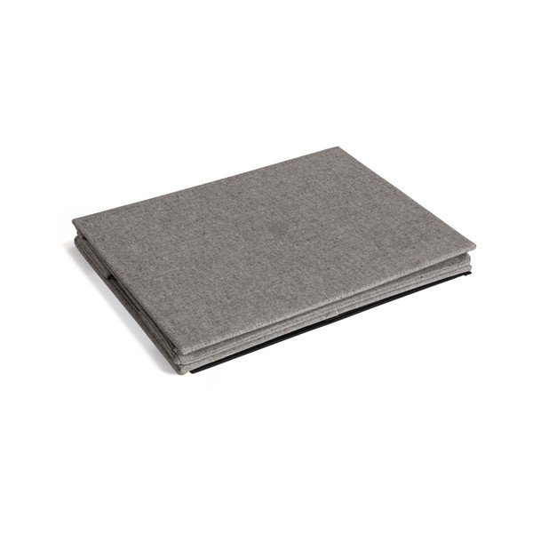 Siva tekstilna kutija za pohranu s poklopcem 36x46x25 cm Soft Storage Large – Bigso-image-4