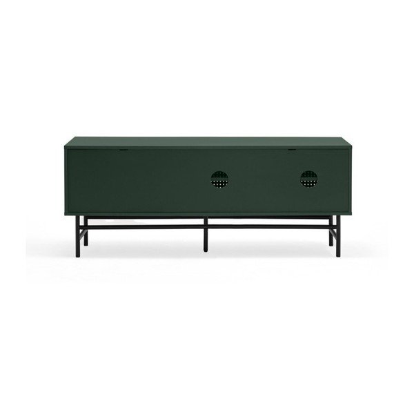 Tamno zeleni TV stol 140x52 cm Punto - Teulat-image-2
