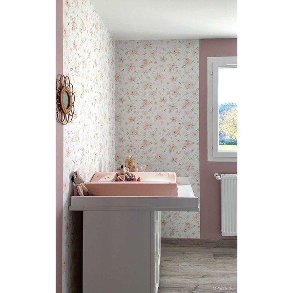 Dječja tapeta 10 m x 50 cm Watercolour Flowers – Lilipinso-image-3