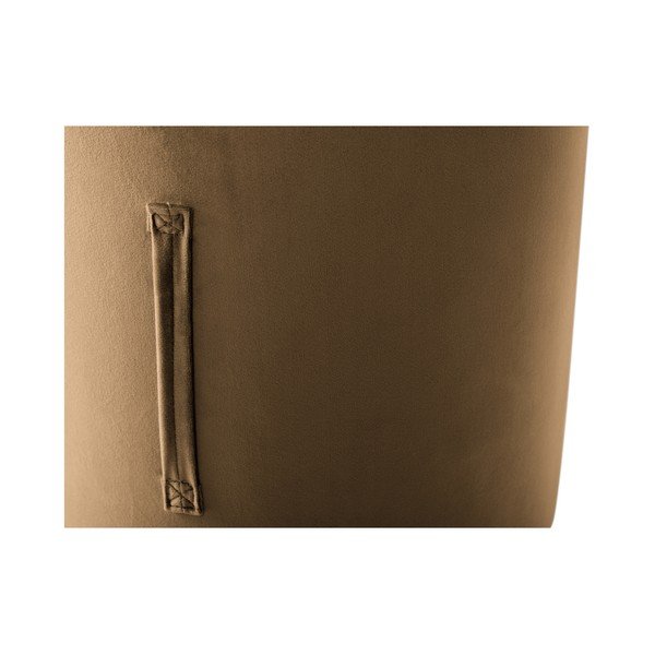 Svjetlosmeđi tabure Mazzini Sofas Fiore, ⌀ 40 cm-image-3