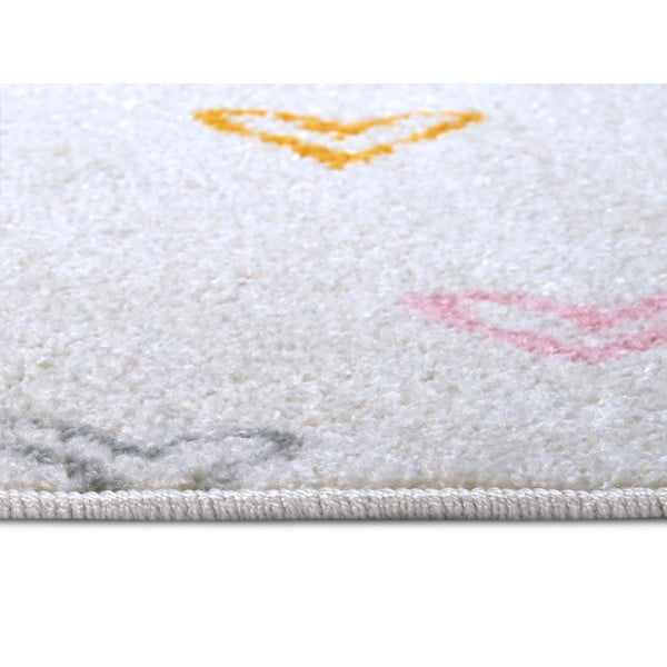 Bijeli dječji tepih 120x170 cm Hearts – Hanse Home-image-2