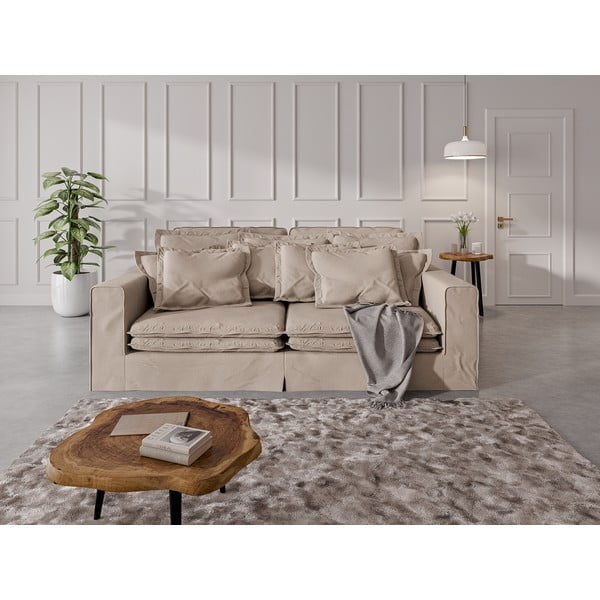 Svjetlo smeđa sofa 236 cm Nora – Ropez-image-1